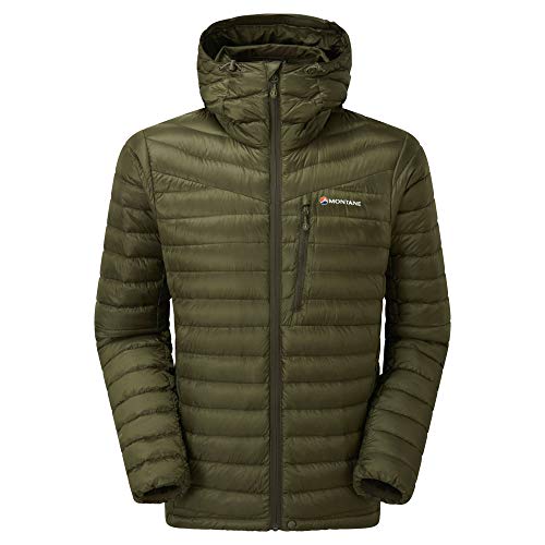 Montane Herren Featherlite Down Jacket Kelp Grün S von Montane