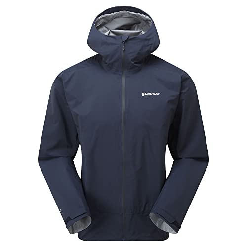 Montane Herren Jacke Phase Lite Wasserdicht, Blau (Eclipse Blue), M von Montane
