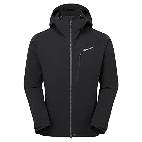 Montane Men's Dyno Lt Jacket (Softshelljacke), Farbe:BLACK, Größe:XXL von Montane