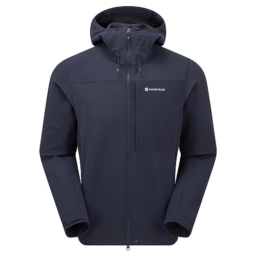 Montane Tenacity XT Herren Softshelljacke mit Kapuze, Blau (Eclipse Blue), XL von Montane