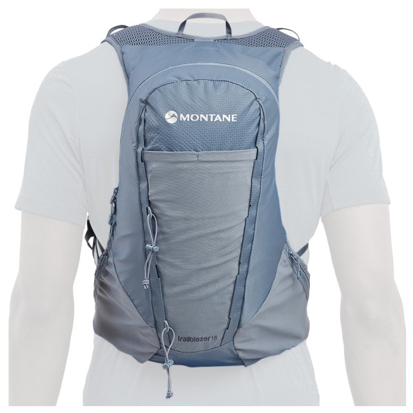 Montane - Trailblazer 18 - Wanderrucksack Gr 18 l grau;orange von Montane