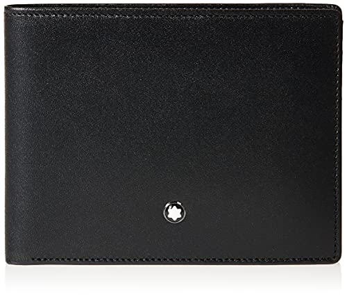 Montblanc Brieftasche 6cc, schwarz "Meisterstück" 14548 Unisex - Erwachsene Portemonnaies, na braun (na), 11 cm von Montblanc