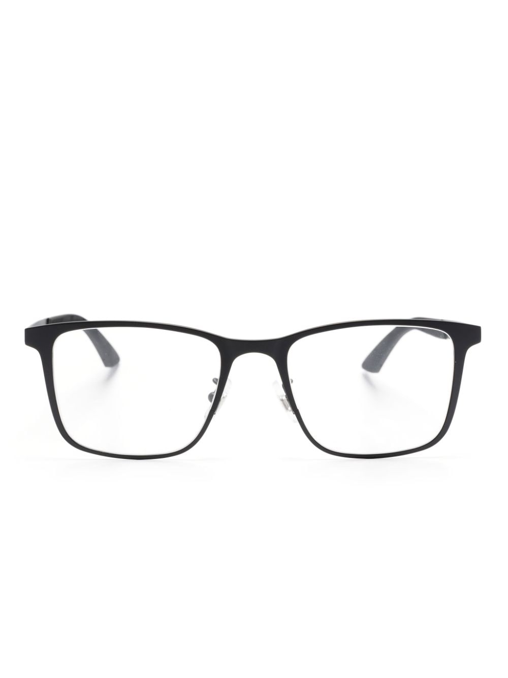 Montblanc Brille mit eckigem Gestell - Schwarz von Montblanc