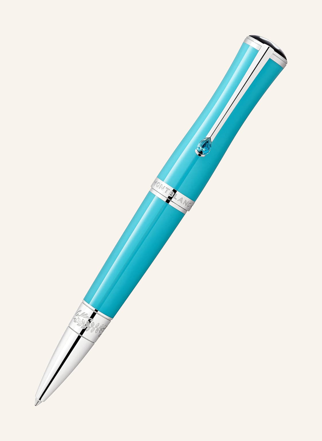 Montblanc Drehkugelschreiber Muses Maria Callas Special Edition silber Montblanc Drehkugelschreiber Muses Maria Callas Special Edition silber von Montblanc