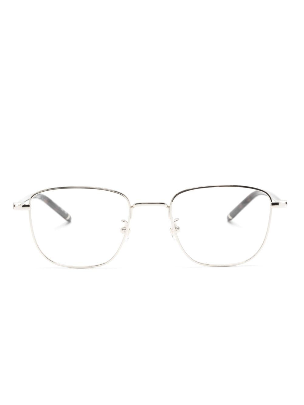 Montblanc Eckige Brille in Schildpattoptik - Gold von Montblanc