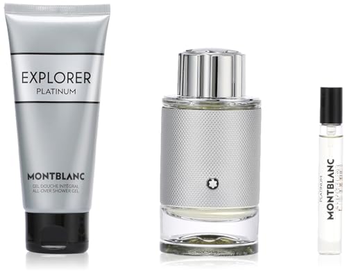 Montblanc Explorer Platinum Eau De Perfume Spray 100 ml Set 3 Pie – Herren Fragrances von Montblanc