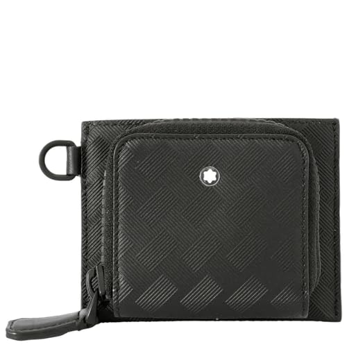 Montblanc Extreme 3.0 Kartenetui 3cc aus Leder in der Farbe Schwarz, Maße: 10cm x 7,5cm x 2,5cm, 129982 von Montblanc