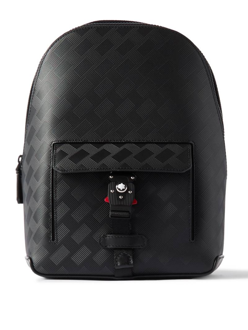 Montblanc - Extreme 3.0 Mini Textured-Leather Backpack - Men - Black von Montblanc