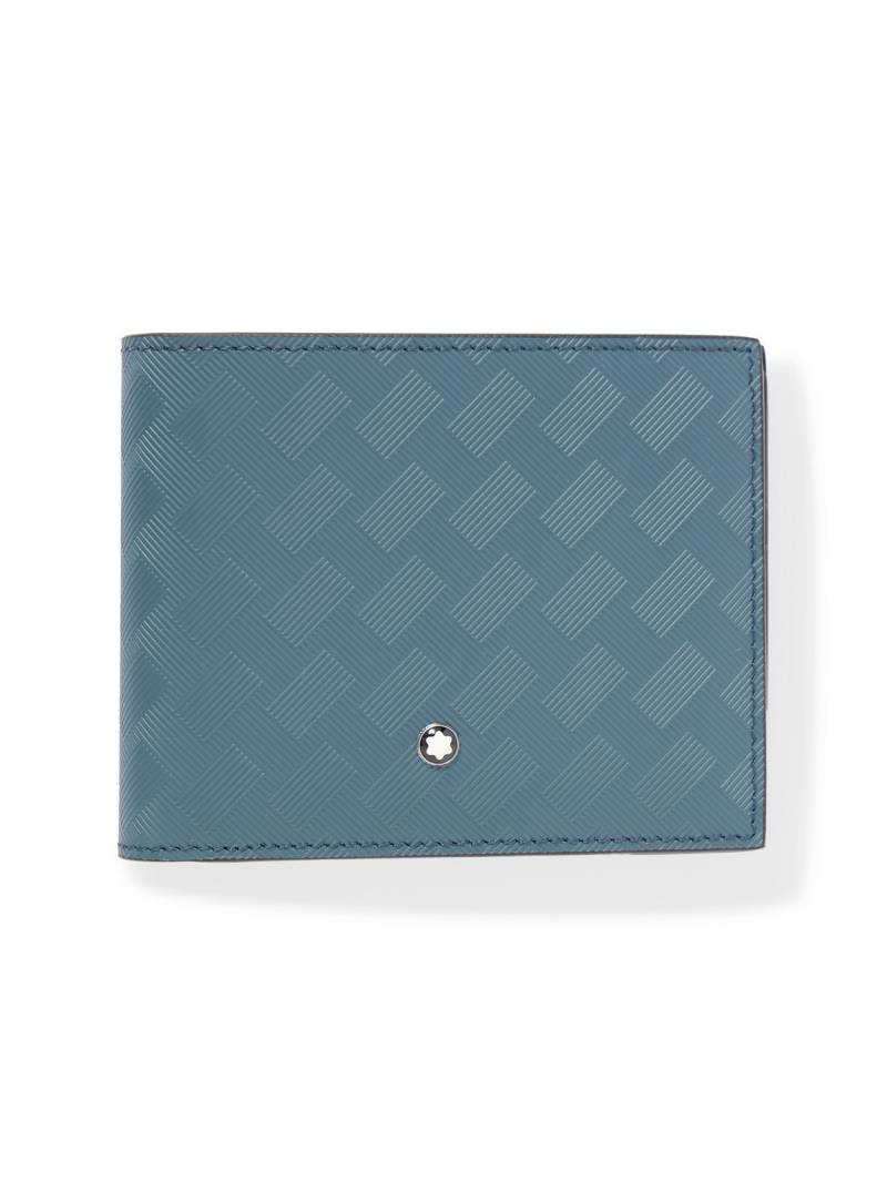 Montblanc - Extreme 3.0 Textured-Leather Billfold Wallet - Men - Blue von Montblanc