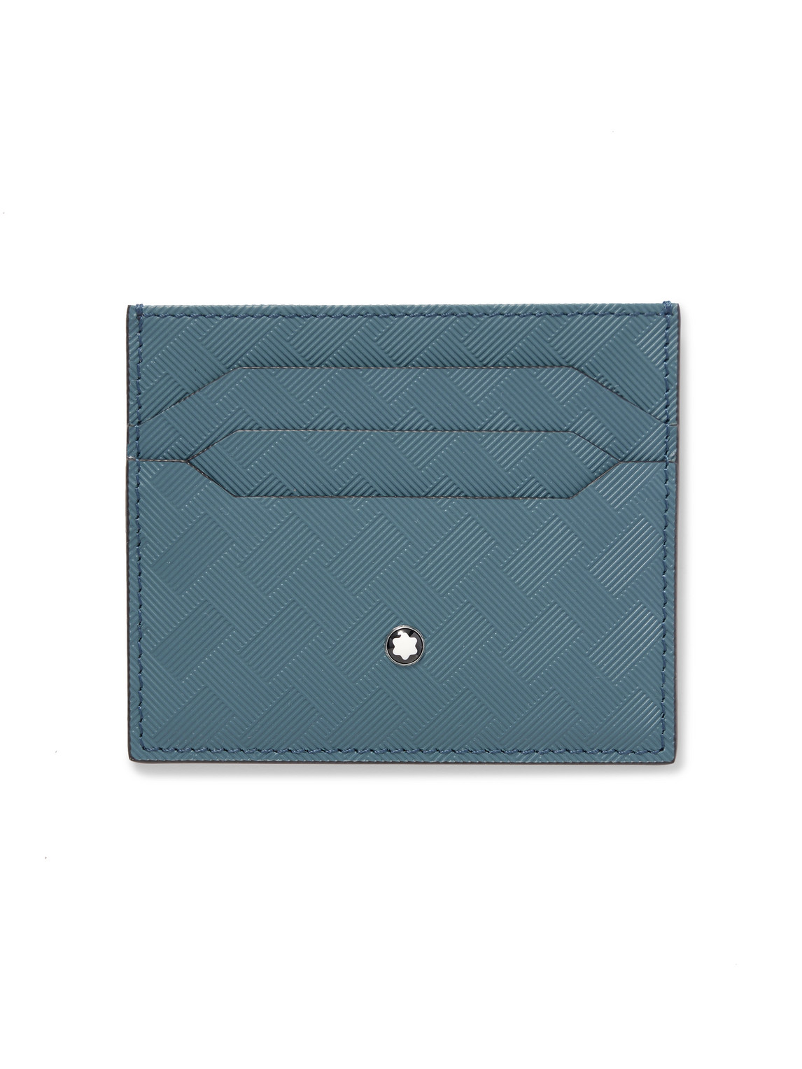 Montblanc - Extreme 3.0 Textured-Leather Cardholder - Men - Blue Montblanc - Extreme 3.0 Textured-Leather Cardholder - Men - Blue von Montblanc