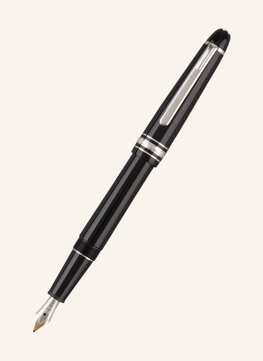 Montblanc Füllfederhalter Meisterstück Classique Platinum Line 149 schwarz von Montblanc