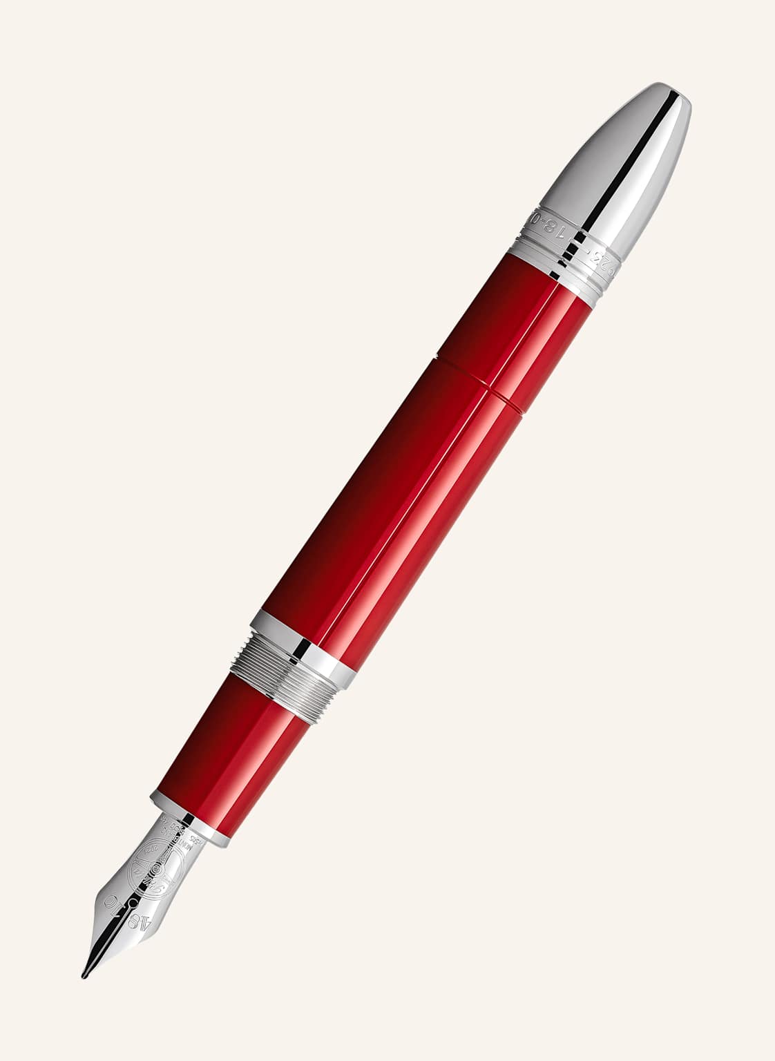 Montblanc Kolbenfüllfederhalter Great Characters Enzo Ferrari rot Montblanc Kolbenfüllfederhalter Great Characters Enzo Ferrari rot von Montblanc