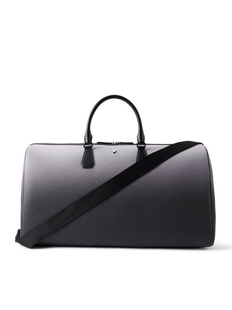Montblanc - Large 142 Extreme 3.0 Textured-Leather Weekend Bag - Men - Black von Montblanc