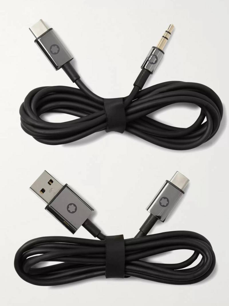 Montblanc - MB 01 Charger and Audio Cable Set - Men - Black von Montblanc