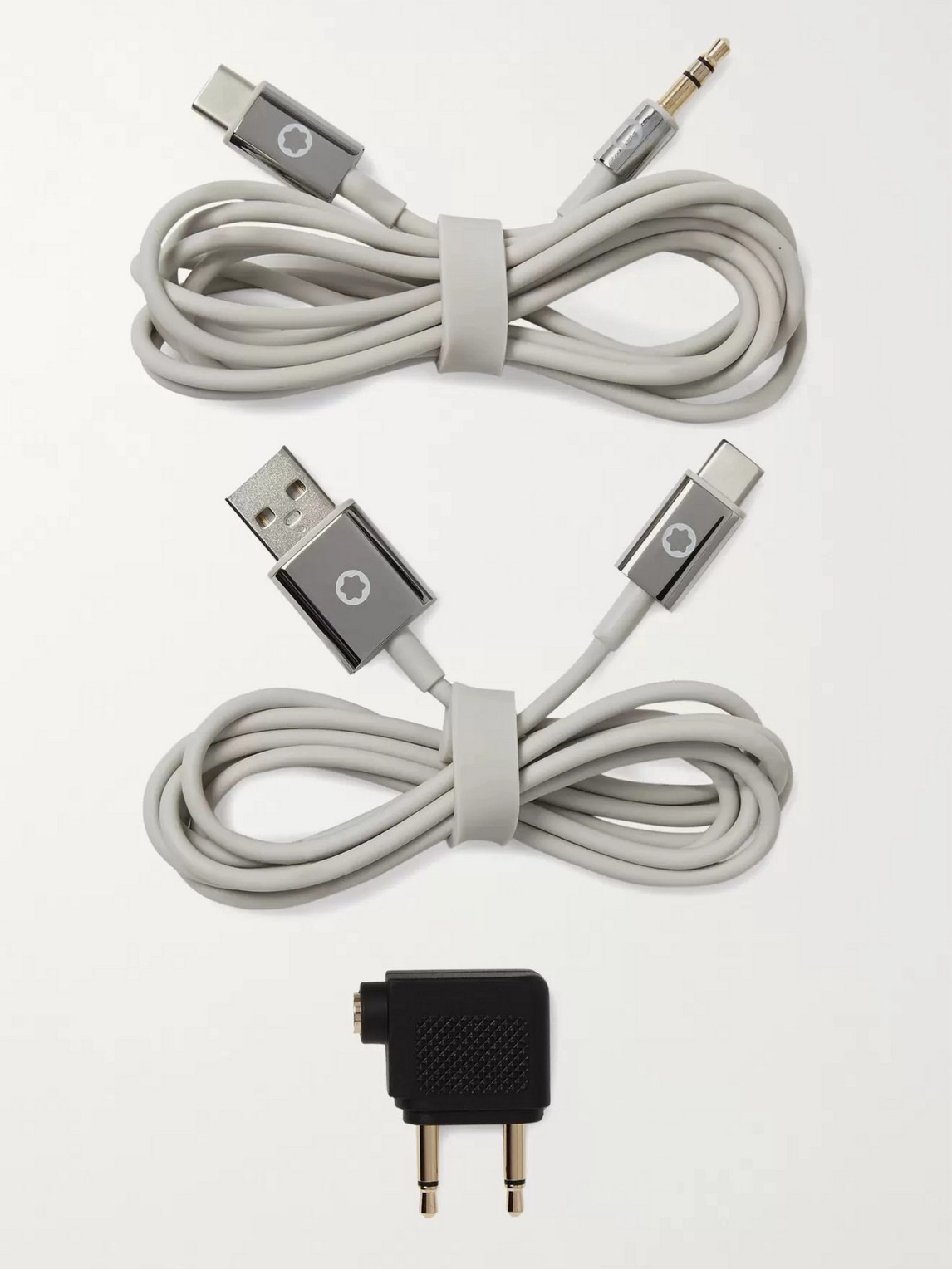 Montblanc - MB 01 Travel Charger and Cable Set - Men - Gray Montblanc - MB 01 Travel Charger and Cable Set - Men - Gray von Montblanc
