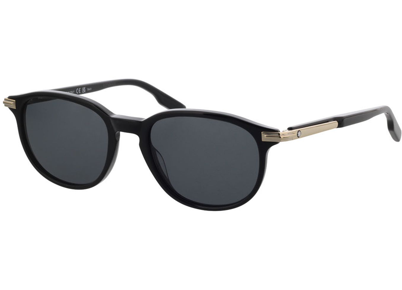 Montblanc MB0276S-001 52-19 Sonnenbrille mit Sehstärke erhältlich, Herren, Vollrand, panto von Montblanc