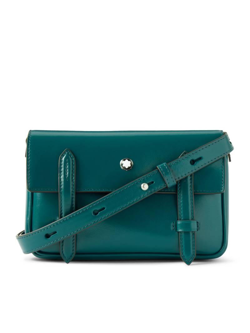 Montblanc - Meisterstück Mini Leather Messenger Bag - Men - Blue von Montblanc