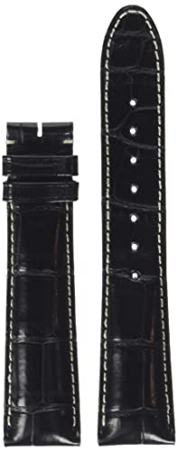 Montblanc Uhrenarmbänder 105675, Schwarz, Streifen von Montblanc