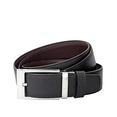 Montblanc Unisex Beltcutshipallpinbubkbrsaffprintst35 mm Gürtel, Mehrfarbig (Mehrfarbig), Einheitsgröße von MONTBLANC