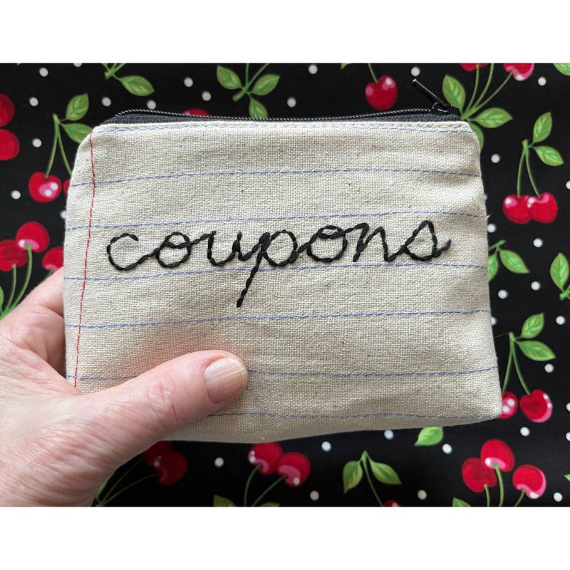 Coupon Organizer - Handgemachte Halter Tasche von MontclairMade