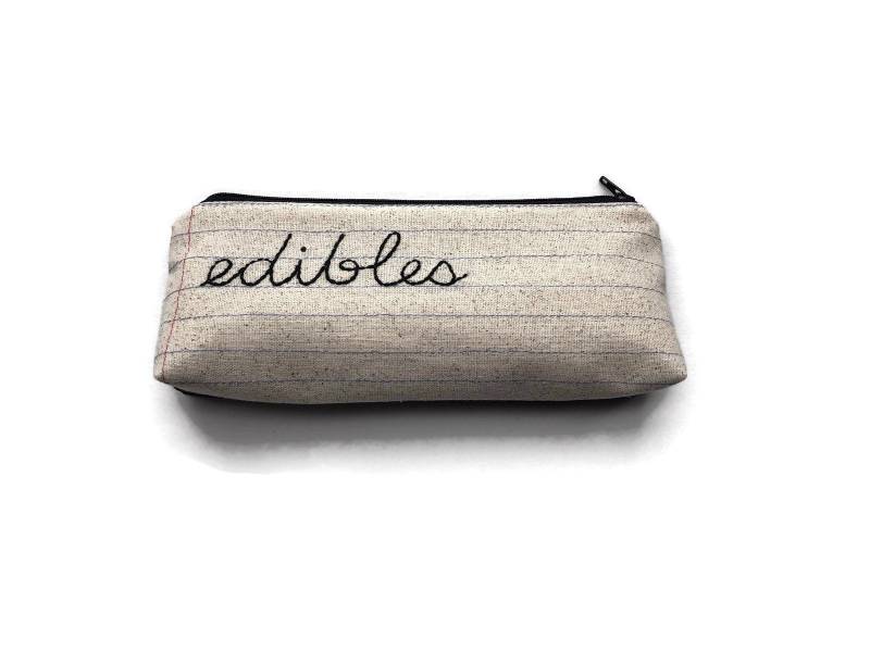 Essbares Täschchen - Handgefertigte Reißverschluss Beutel Made To Order von MontclairMade
