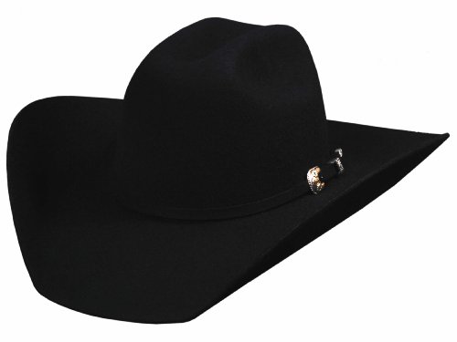 Bullhide Hats Kingman 4X Western Cowboy Hut 0550 Filz - Schwarz - 56 EU von Montecarlo / Bullhide Hats