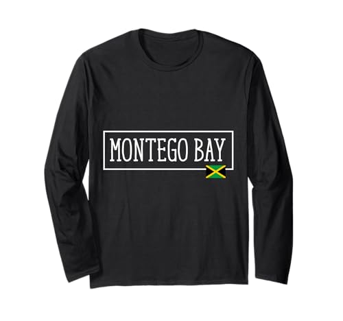 Montego Bay Country Jamaika Familienausflug Jamaikaner Männer Frauen Langarmshirt von Montego Bay City Jamaican Vacation Toddler Jamaica