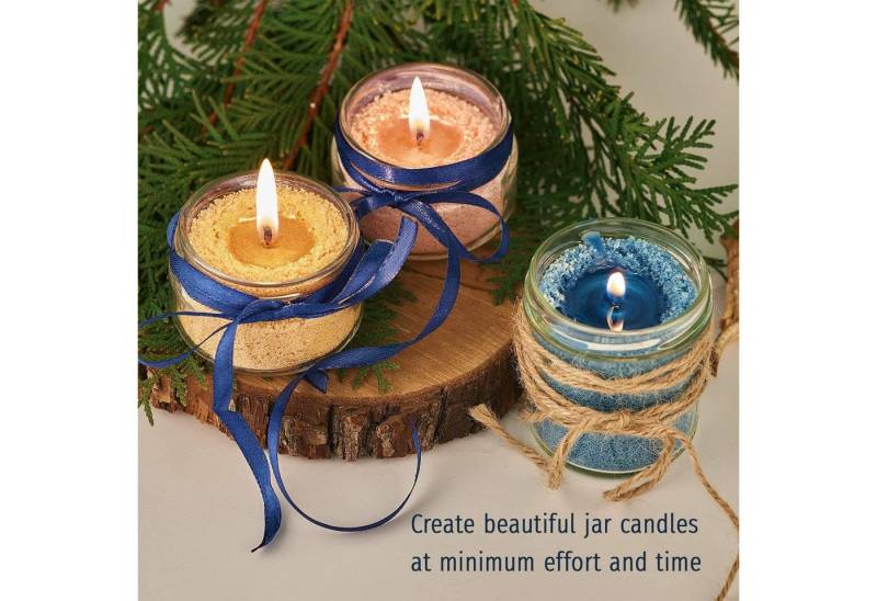 Montegoni Paraffinwachs für Kerzen, Kerzenwachs, vollraffineriertes Wachs Pastillen, Wachsgranulat pastillen, Kerzenwachs zum gießen von Montegoni