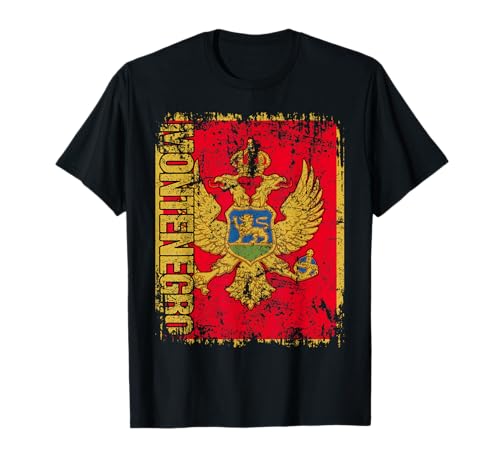 MONTENEGRO Flagge | Damen Herren Kinder | MONTENEGRO T-Shirt von Montenegro Family Shop