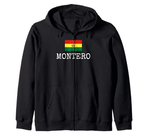 Montero Country Bolivien Familienausflug Bolivien Männer Frauen Kapuzenjacke von Montero City Bolivariano Vacation Toddler