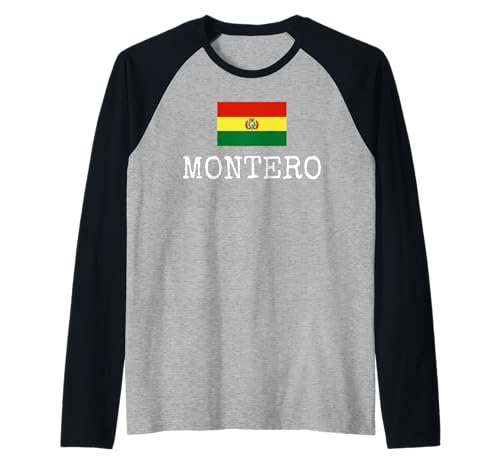 Montero Country Bolivien Familienausflug Bolivien Männer Frauen Raglan von Montero City Bolivariano Vacation Toddler