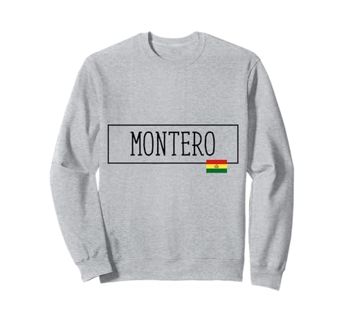 Montero Country Bolivien Familienausflug Bolivien Männer Frauen Sweatshirt von Montero City Bolivariano Vacation Toddler