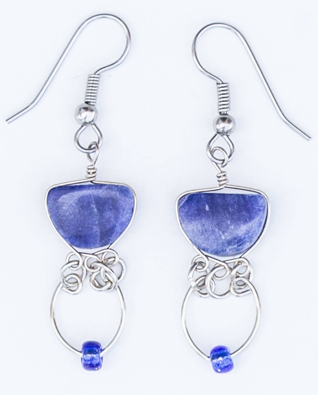Denim Lapis Azuli "Feline" Ohrhänger Von Montero." Handmade Schmuck, Einzigartige Ohrringe. Witzige Ohrringe Denim Lapis Azuli "Feline" Ohrhänger Von Montero." Handmade Schmuck, Einzigartige Ohrringe. Witzige Ohrringe von MonteroNativeArt
