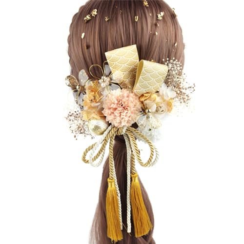 15 Stück japanische Stereo-Blumen-Haarnadeln, Mädchen, Fotografieren, zarte Hochzeits-Haarnadeln für Braut, Haarnadeln für Frauen, dekorative japanische Blumen-Haarnadeln für lange von Montesy