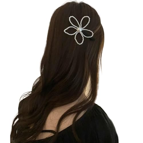 Elegante Blumen-Haarspange, modische Haarspange, zarte Handwerkskunst, trendige Haarschmuck für Damen und Mädchen, modische Haarspangen von Montesy