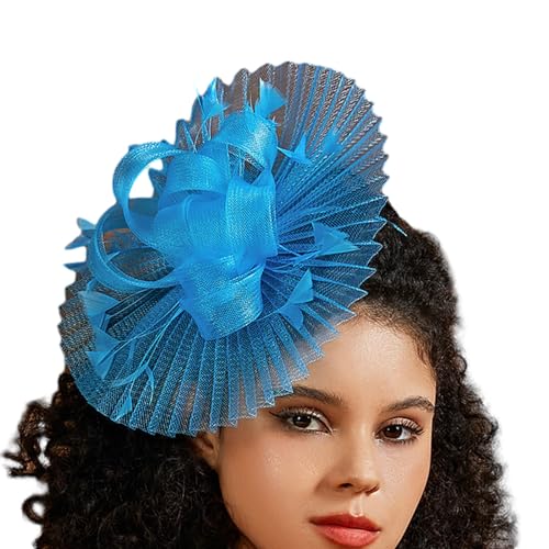 Eleganter Damen-Kopfschmuck im Karnevals-Stil der 1920er-Jahre, für Halloween, Cosplay, mittelalterliche Feder-Stirnbänder, Fascinator-Stirnbänder für Damen, Fascinator für Damen, Abschlussball, von Montesy