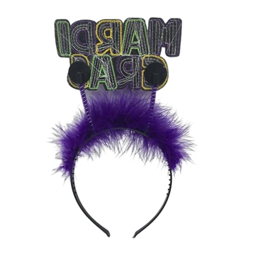 Feder-Stirnbänder, Cosplay, handgefertigt, Kopfbedeckung für Damen, Maskeraden, Kopfschmuck, Mardi Art Decros, Fascinator Stirnbänder von Montesy