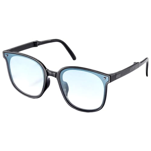 Montesy Leichte Sonnenbrille, Trendsetter für Urlaub, Urlaub, übergroßer Rahmen, große Schattierungen, übergroßer Rahmen, faltbare Sonnenbrille, B von Montesy