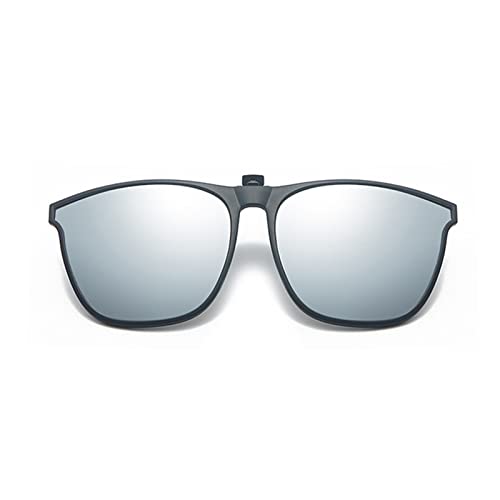 Montesy Polarisierte Sonnenbrille, zum Anklippen, Unisex, zum Anklippen, für Nachtsicht, Herren-Sonnenbrille, Clip-On-Brille für Damen, B von Montesy