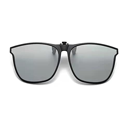 Montesy Polarisierte Sonnenbrille, zum Anklippen, Unisex, zum Anklippen, für Nachtsicht, Herren-Sonnenbrille, Clip-On-Brille für Damen, Verfärbung von Montesy