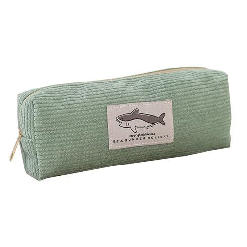 Montesy Schönes Tier-Federmäppchen, Stickerei, Federmäppchen, Make-up-Tasche, ästhetische Stifttasche, Schulbedarf, grün, 20*5*8cm Montesy Schönes Tier-Federmäppchen, Stickerei, Federmäppchen, Make-up-Tasche, ästhetische Stifttasche, Schulbedarf, grün, 20*5*8cm von Montesy