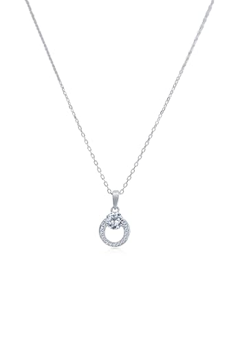 Monteverdi Damen-Collier aus 925 Sterling Silber mit Zirkonia rhodiniert Länge 45cm MONJ-NL0290 Monteverdi Damen-Collier aus 925 Sterling Silber mit Zirkonia rhodiniert Länge 45cm MONJ-NL0290 von Monteverdi
