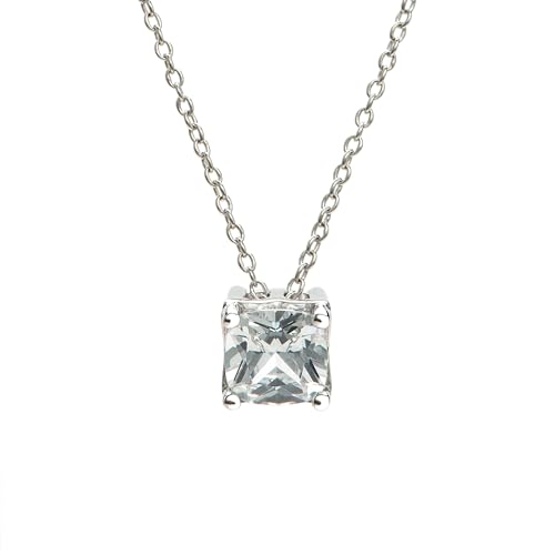 Monteverdi Damen-Halskette Zirkonia-Anhänger 45cm 925 Sterling Silber rhodiniert 2VNAMONJ-NL-0060 von Monteverdi