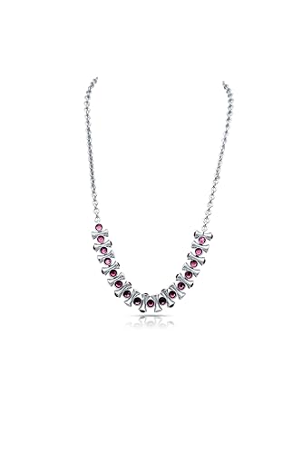 Monteverdi Damencollier 45cm 925er Sterling-Silber rhodiniert 2VNAMONJ-NL-0216 von Monteverdi