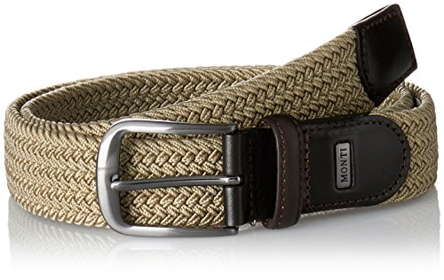 Monti Herren Hamburg Gürtel, Beige (Beige 6004), 100 von Monti