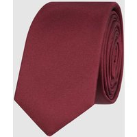 Monti Krawatte aus reiner Seide (5 cm) in Bordeaux, Größe One Size von Monti