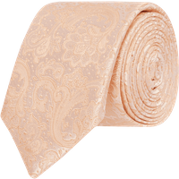 Monti Krawatte aus reiner Seide (6 cm) in Beige, Größe One Size von Monti