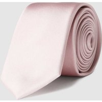 Monti Krawatte aus reiner Seide (6 cm) in Hellrosa, Größe One Size von Monti