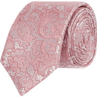 Monti Krawatte aus reiner Seide (6 cm) in Hellrot, Größe One Size von Monti
