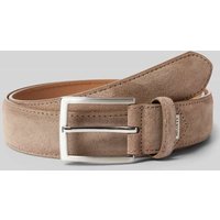 Monti Ledergürtel mit Dornschließe Modell 'MONTREAL' in Taupe, Größe 100 Monti Ledergürtel mit Dornschließe Modell 'MONTREAL' in Taupe, Größe 100 von Monti